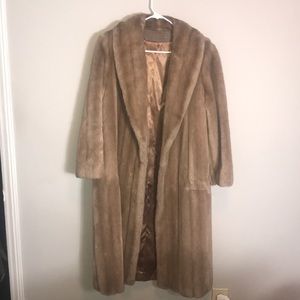 Vintage 1960’s Faux Fur by Tissavel France /Sears